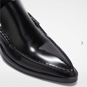 Jil Sanders flat brushed leather loafers - Size 41 BRAND NEW with box